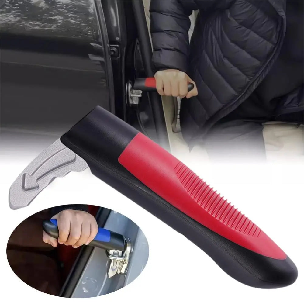 Non-Slip Car Door Handle Armrest Assist Grab Bar for Elderly Ergonomic Vehicle Support Handle Cane Aid Auto Safety Tool