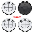 4Pcs 56mm 68mm Carbon Fiber Wheel Center Hub Caps 50th Anniversary Emblem for BMW M Power X5 E46 E90 F10 F30 G20