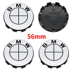 4Pcs 56mm 68mm Carbon Fiber Wheel Center Hub Caps 50th Anniversary Emblem for BMW M Power X5 E46 E90 F10 F30 G20