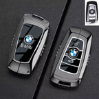 Alloy Metal Car Remote Key Case Cover Car Holder Shell Bag Fob For BMW F30 F20 F02 M3 M5 F10 F18 F22 F01 X3 X4 F06 Accessories