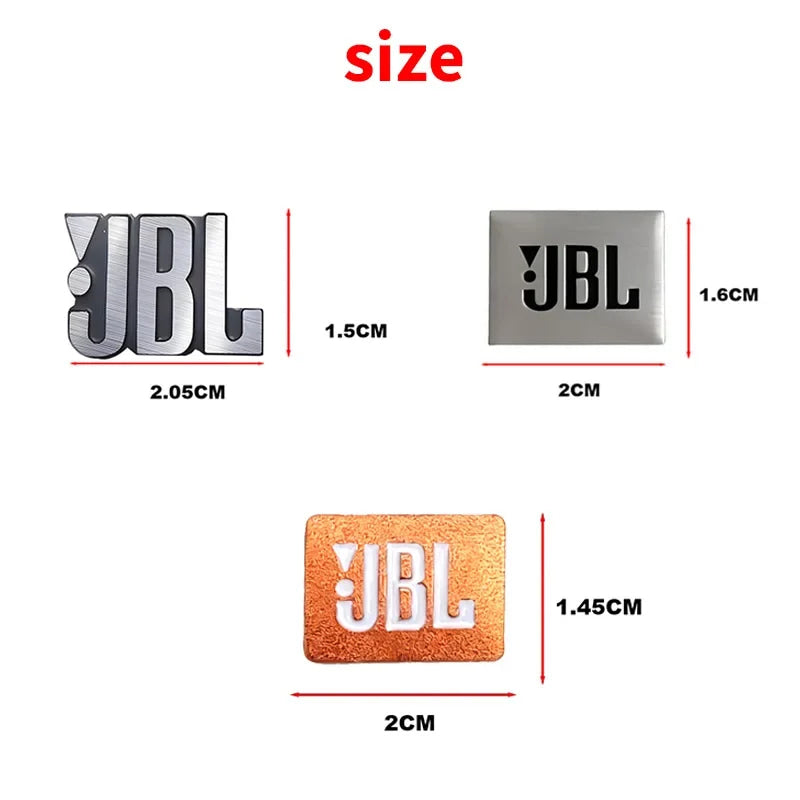 Chevrolet 3D Aluminum Car Audio Stickers Fit For Silverado Impala Malibu Equinox Cruze Camaro Tahoe/Suburban Blazer Spark Aveo