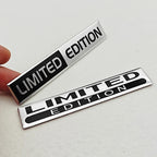 2pcs 3D Aluminum LIMITED/SPECIAL EDITION Emblem Badge Car Stickers Decal For Audi Honda Opel Toyota Mercedes Mazda Motorcycle
