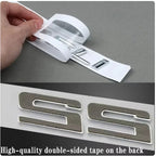3D ABS M-Standard Sports Competition Emblem Rear Trunk Logo Sticker For BMW M1   X2 X3M X4M X5M X6M X7M Auto Modification  Badge