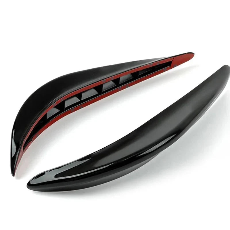 31cm Arc-shaped Universal Rubber Car Bumper Corner Protector Stickers Guards Buffer Trim Molding Anti-Scratch Protection Strip