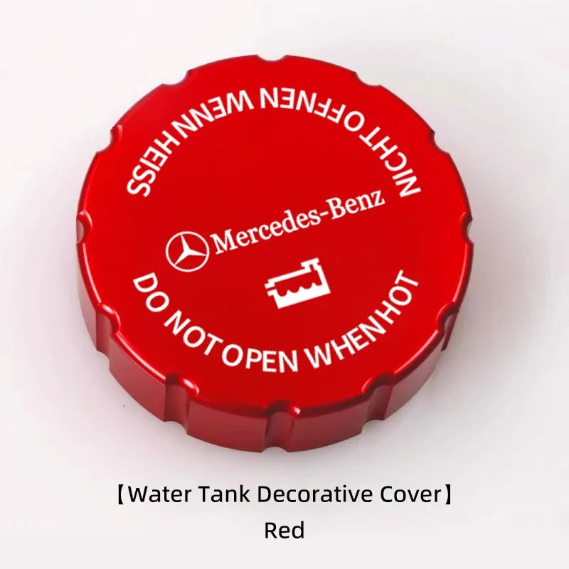 Car Water Tank Cap Protection Cover Accessories Hubcap For Mercedes Benz AMG W204 W205 W203 W211 W212 W213 W201 W210 W169 W220