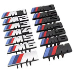 3D Car Front Grille M Badge Emblem Decoration Accessories For BMW M3 M4 M5 G42 G30 G20 E90 E93 E60 F10 F07 F34 F20 G05