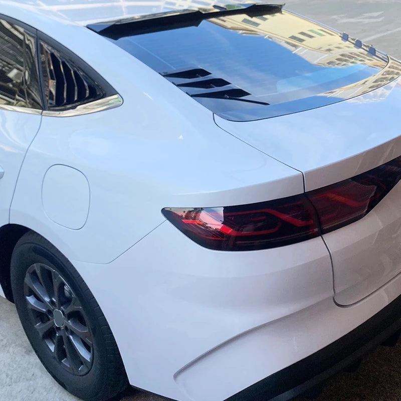 2Pcs Universal Bonnet Air Vents Engine Hood Car Exterior Parts Shutter Sticker Car Body Sticker Car Leaf Board Sticker