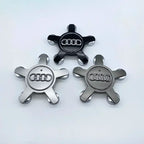 4pcs Audi 135MM Car Hub Caps 8R0601165 4F0601165 For A4 A5 A6 A7 Q3 Q5 A3 S5 Accessories Auto Wheel Center Cap Hubcap Rim Covers
