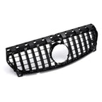 Chrome Silver AMG Style Front Bumper Grille For Mercedes Benz CLA-Class W117 2013-2019 CLA180 CLA200 CLA45 Front Grill Black