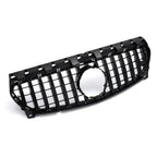 Chrome Silver AMG Style Front Bumper Grille For Mercedes Benz CLA-Class W117 2013-2019 CLA180 CLA200 CLA45 Front Grill Black