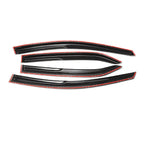 For Toyota Corolla 2014-2018 JDM Mugen Style Window Visor Vent Sun Rain Guards