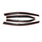 For Toyota Corolla 2014-2018 JDM Mugen Style Window Visor Vent Sun Rain Guards