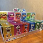 Kucikuji Original Crayon Shin Chan Blind Boxs Toys Kawaii Figures Anime Model Mobile Phone And Computer Screen Car Ornament Toys