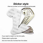 For Ford Focus SVT GT350 R GT500﻿ 3D Metal Snake Cobra Car Front Grille center grid Badge Emblem Side Fender Rear Trunk Sticker