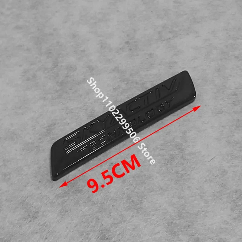 SKYACTIV For Mazda 2 3 5 6 7 CX-5 CX-50 CX-30 CX-60 CX-60 SKYACTIV G AWD 2.5 black Rear Trunk Tail Logo Sticker Emblem Decal