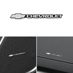 Chevrolet 3D Aluminum Car Audio Stickers Fit For Silverado Impala Malibu Equinox Cruze Camaro Tahoe/Suburban Blazer Spark Aveo