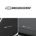 Chevrolet 3D Aluminum Car Audio Stickers Fit For Silverado Impala Malibu Equinox Cruze Camaro Tahoe/Suburban Blazer Spark Aveo