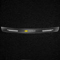Car Transparent Rear Guard Plate Trunk Sticker For Chevrolet Silverado Impala Malibu Equinox Cruze Camaro Tahoe/Suburban Cavalie