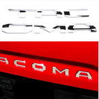 Dedicated  Tacoma 2016, 2017, 2018, 2019, 2020 Tailgate 3D Letter Cover Emblem Car Sticker Design Car Accessories Sticker