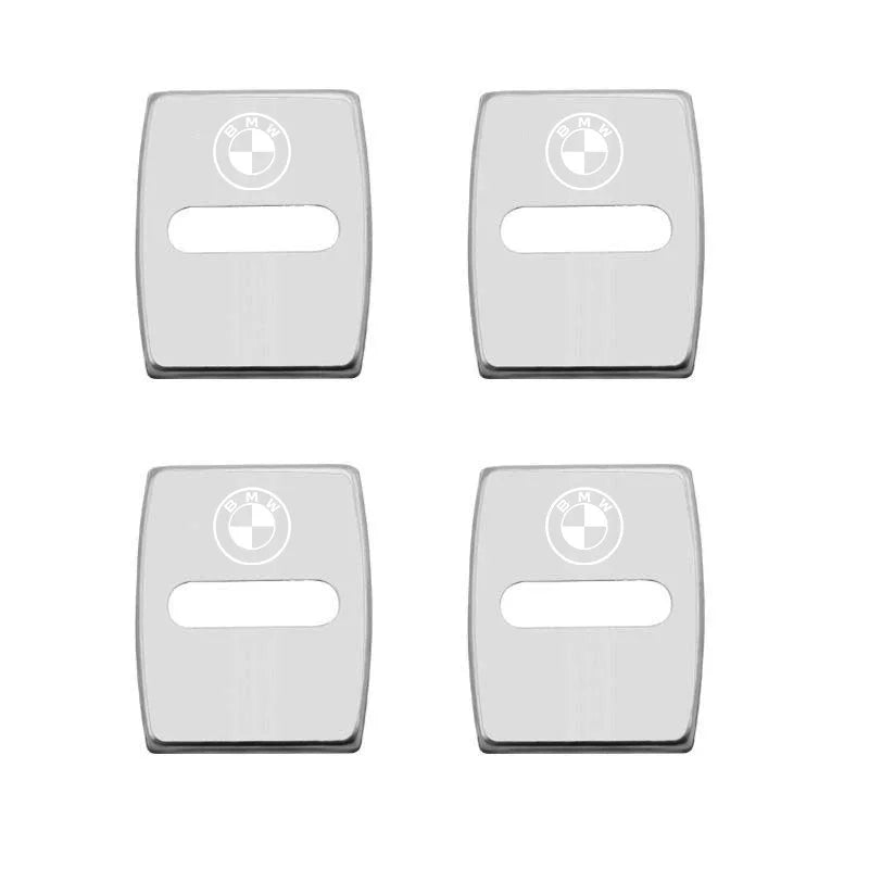 4Pcs Stainless Steel Door Lock Protector Cap Cover For BMW X1 X2 X3 X4 X5 X6 X7 F07 F10 F20 F30 F34 F40 G11 G12 G20 G30 G32