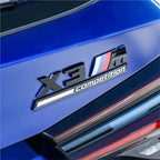 3D Metal Car Body Side Badge Body Rear Trunk Decor Sticker Modification For BMW M X1 X2 X3 X4 X5 E84 F26 E83 F25 E53 E70 E71 G02