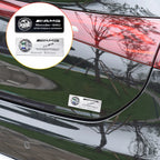 3D Aluminum Car Side Body Trunk Emblem Decoration Sticker For Mercedes Benz AMG Class GLK GLA CLA GLB W108 W447 W204 W205 Fortwo