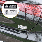 3D Aluminum Car Side Body Trunk Emblem Decoration Sticker For Mercedes Benz AMG Class GLK GLA CLA GLB W108 W447 W204 W205 Fortwo
