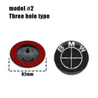 82mm 74mm car Front Hood Emblem rear boot trunk logo For BMW M G20 G32 G11 X3 X5 X4 X6 X7 G30 G12 F40 F30 X1 Accessories