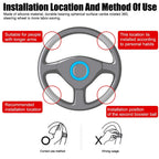 Universal Car Steering Wheel Booster Ball Labor Saving Turning Spinner Knob Bearing Power Handle Holder Automotive Accessories