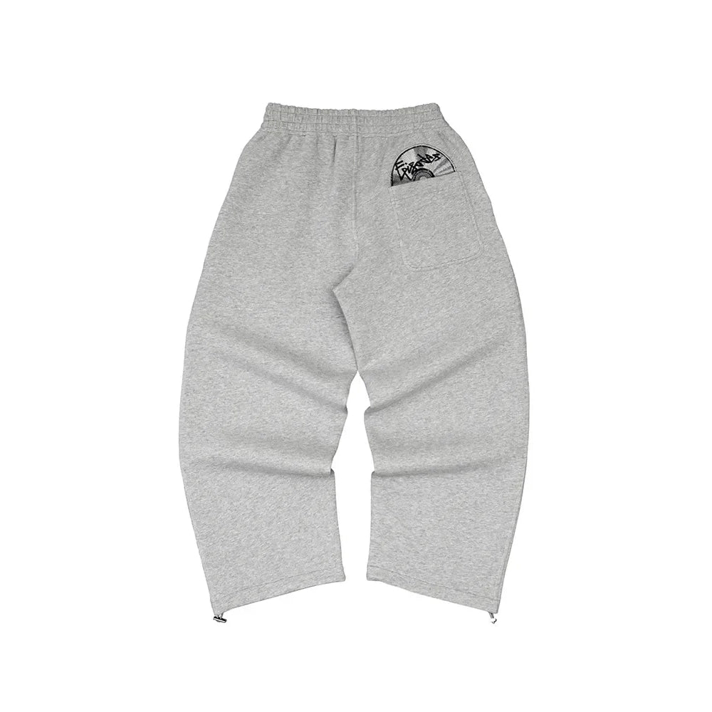 2026 Trendy High Street Retro Casual Streetwear Men's Sports Suit Y2K Harajuku Embroidered Hoodie men Hip-hop Loose Sweatpants
