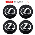 56mm 60mm 65mm Car Wheel Center Emblem Hub Caps Stickers For Lexus RX300 IS200 IS250 ES350 Ct200h UX250h NX300h RX350 ES300h LBX
