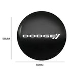 Emblem Sticker Car Wheel Hub Center Cover Caps Badge Sticker for Dodge CHALLENGER DART NITRO RAM SRT SXT Decorative stickers