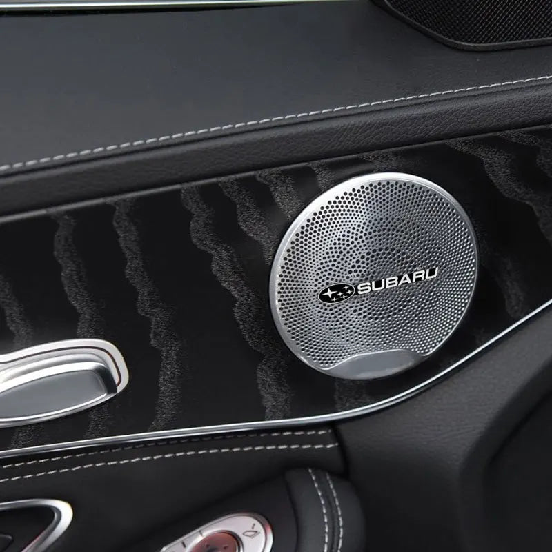 Car audio stereo 3D decorative aluminum badge sticker suitable For Subaru Forester impreza Outback Legacy Tribecacar WRC XV