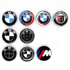For BMW M X1 X3 X5 X6 X7 1 3 4 5 6 7 Series E36 E39 E46 E60 E90 4pcs 68mm 56mm Car Cover Wheel Hub Center Caps Badge Logo Emblem