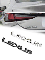 ABS Car Rear Trunk Emblem Badge Sticker For Lexus Logo ES300 IS300 IS350 ES250 ES350 IS250 CT200H GS350 NX200 Accessories