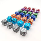 Aluminum Dice Tire Valve Caps Dustproof Car Truck Motocycle Bike Dice Wheel Stem Tyre Tire Wheel Stem Air Valve Dust Cap Cover