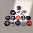 4pcs 54/62/65mm Car Wheel Center Caps Hubcap Cover Car Wheel Center Hub Metal Emblem Cap Cover for Ford Focus Mk3 F150 Mondeo