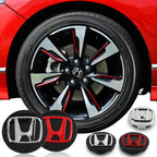 4pcs 56/58/60/69mm Car Wheel Center Hub Caps Accessories For Honda Type R Type S VTEC DOHC Modulo Vezel Legend Si RR Insight