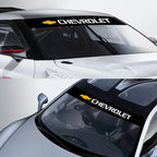 Easy Install Car Front Window Decoration Sticker CompatibleChevrolet Colorado Cruze Spark Captiva Malibu Trax Aveo Camaro Onix