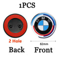 74mm 82mm Car Hood Front Badge Tail Trunk Emblem Replacement Sticker for Bmw F20 F30 G20 f31 F34 F10 G30 F11 X3 F25 X4 I3 M3 M4