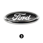 Ford Metal All Sizes Logo For Focus Mondeo Edge Ecosport Fiesta Fusion Rear Trunk Emblem Metal Cover Sticker Badge Classic Blue