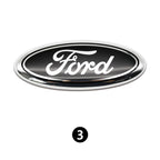 Ford Metal All Sizes Logo For Focus Mondeo Edge Ecosport Fiesta Fusion Rear Trunk Emblem Metal Cover Sticker Badge Classic Blue