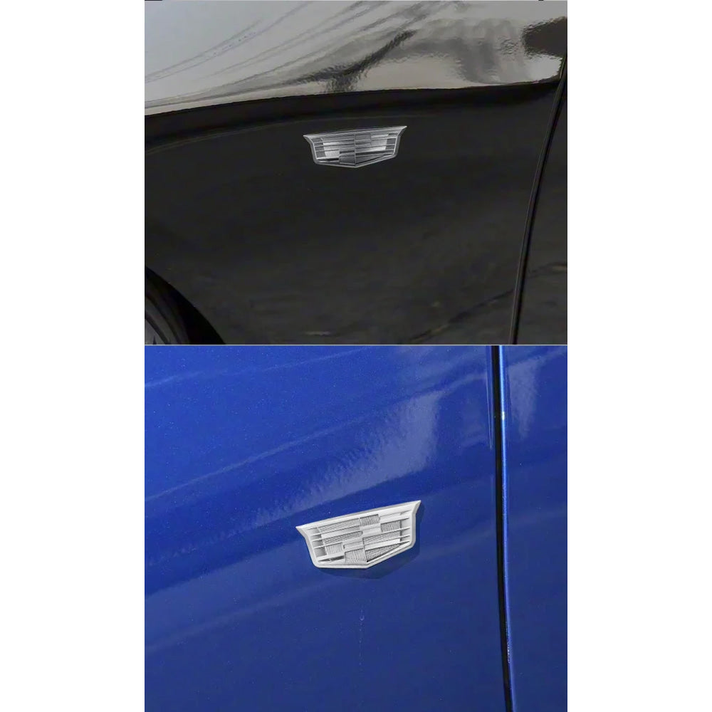 ABS Car Body Stickers Side Decals Emblem for Cadillac CT5 XT5 XT6 Escalade CTS DTS SLS XLR ATS SRX Tiburon Deville Accessories