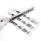 3D ABS Car Mudguard Trunk Emblem Sticker XDrive  20i 23i 25i 28i 30i 35i 40i 45i 48i 50i 55i Badge Decal Decor Fit for X3 X5