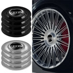 4PCS 183MM Car Wheel Center Hub Caps Tire Rim Cover Auto Accessories For Audi Sline Q4 A4 A6 A7 A5 A3 Q3 Q5 Q2 A1 A8 TT S1 S3 Q7