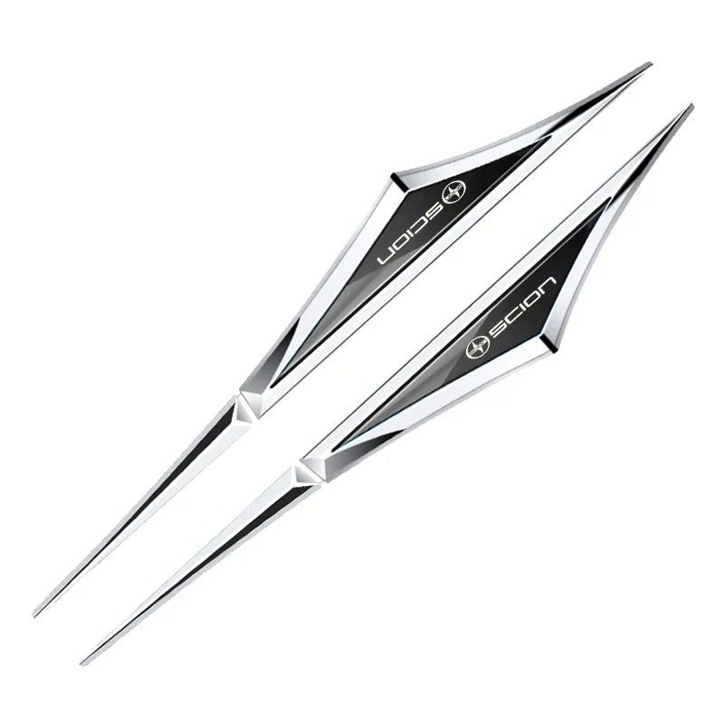 2pcs 3d alloy car stickers car accsesories accessory for Toyota scion FR-S im IA