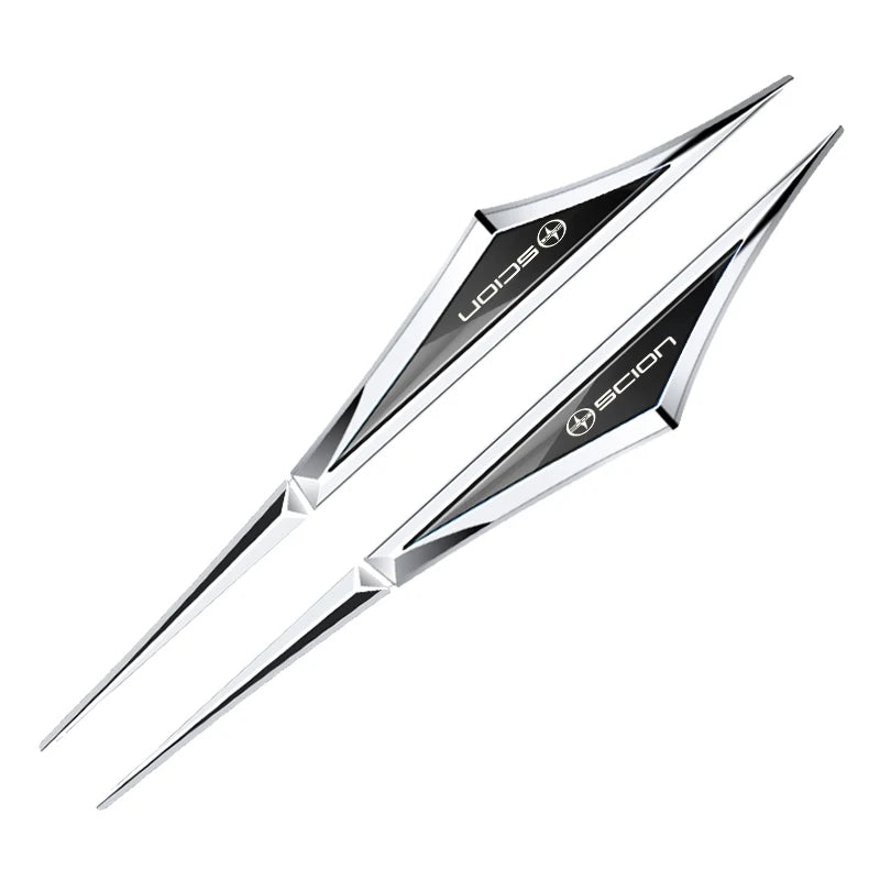 2pcs 3d alloy car stickers car accsesories accessory for Toyota scion FR-S im IA