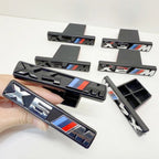 It is suitable for sports labeling of X-series ABS badge M in BMW X-series modified car logo X2M X3M X4M X5M X6M.