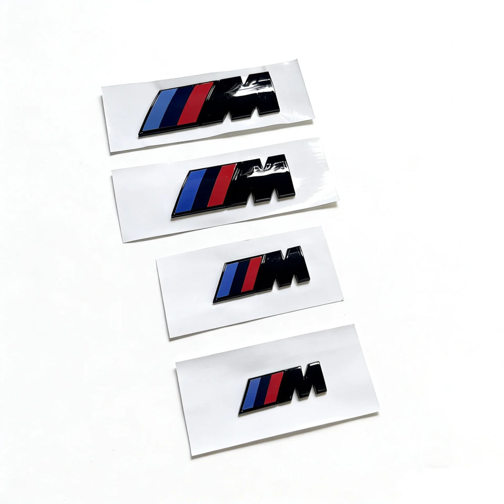 Car Styling Emblem Metal Alloy Car Fender Trunk Badge Stickers For BMW M E46 E90 E60 F30 E39 F20 G30 X1 X3 G01 G02 X5 F16 M3 M4