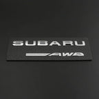 ABS Car Rear Trunk Sticker Emblem for Subaru WRX BRZ STI XV FORESTER IMPREZA LEGACY OUTBACK Auto Body Tail Letter Badge Decal